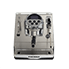 Faema Faemina A/1 GTI 5P – 1 Group Commercial Espresso Machine with Autosteam (Glossy White/Anodised Clear Grey)