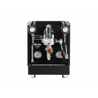 Izzo Vivi PID Plus 1 Group Espresso Machine (Black/Wood knobs)