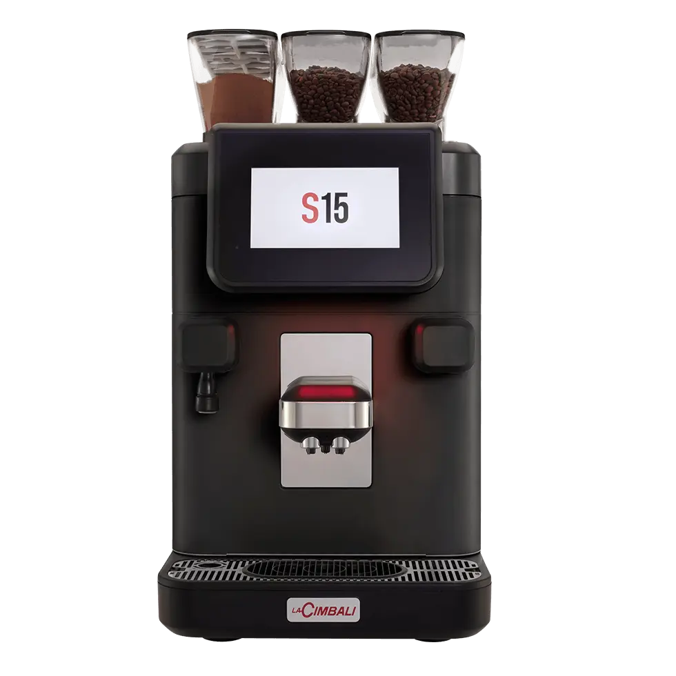 Commercial super automatic espresso machine shop
