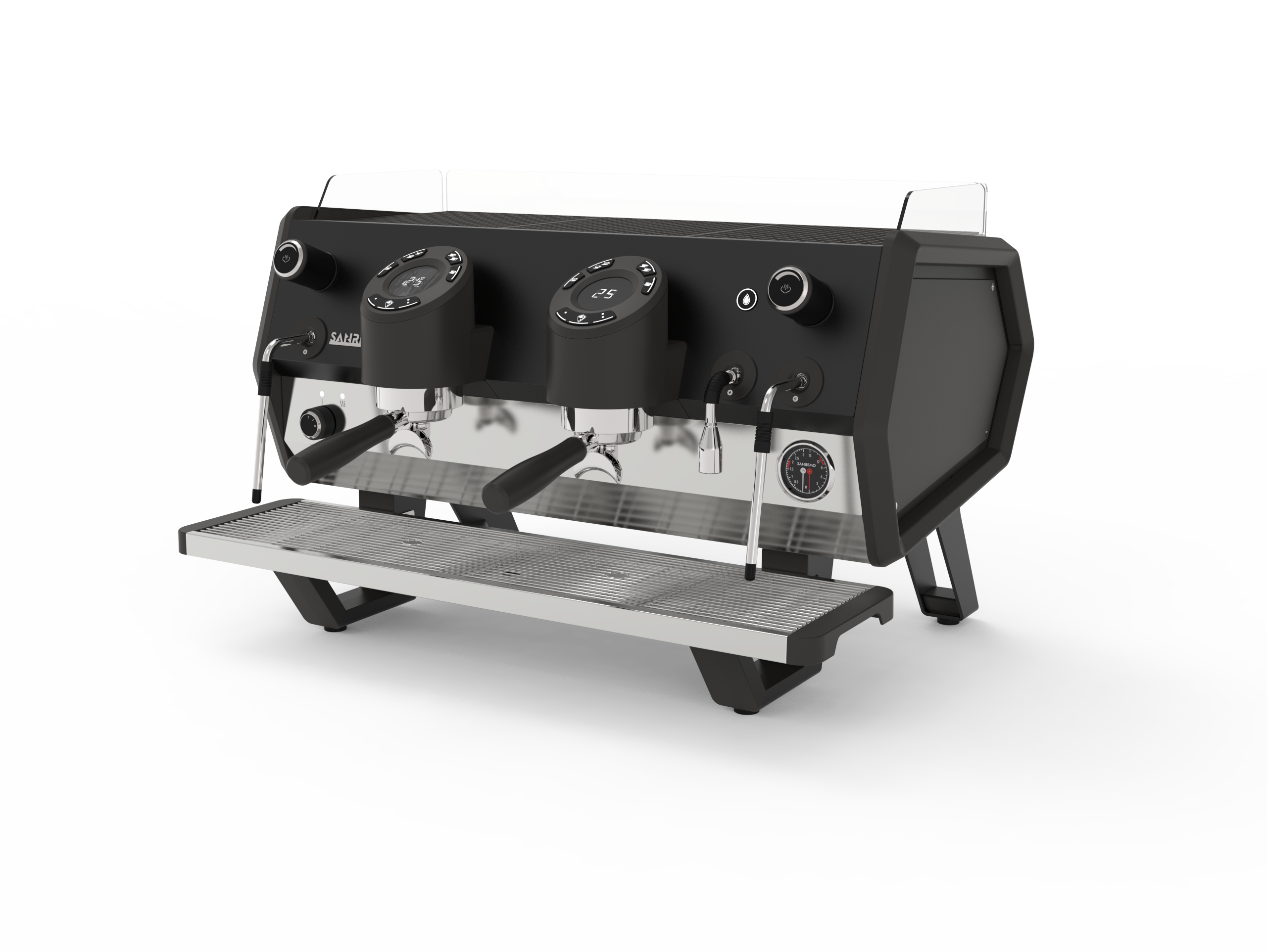 Sanremo D8 2 Group Commercial Espresso Machine - Total Black