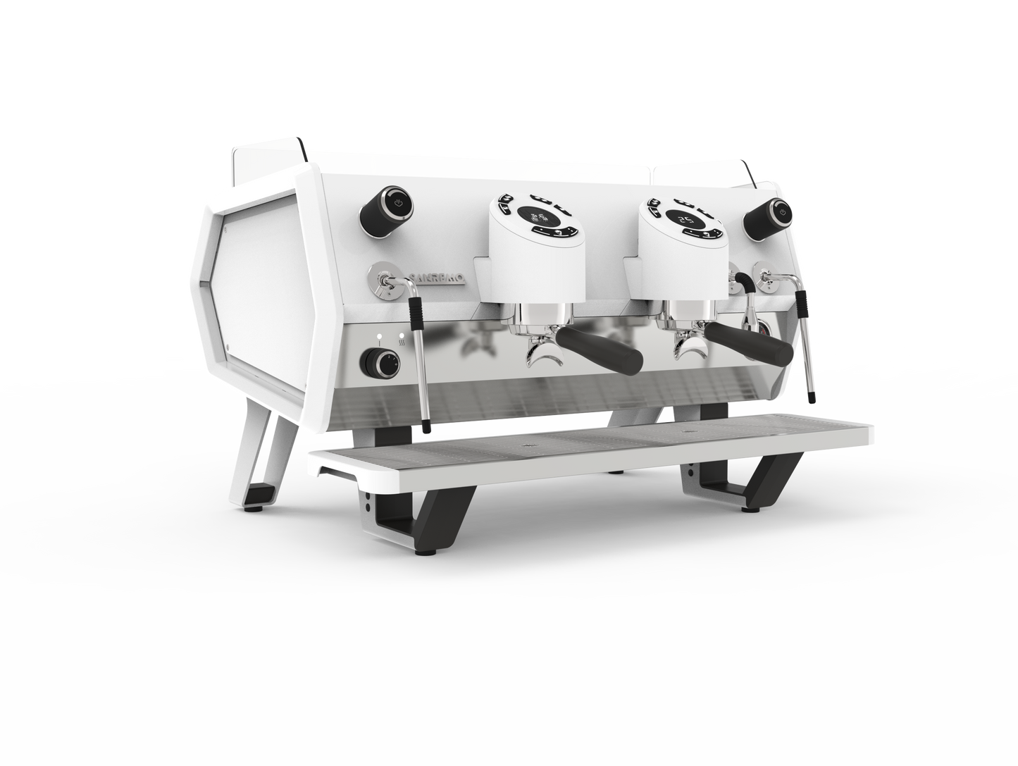 Sanremo D8 2 Group Commercial Espresso Machine Total White Coffee