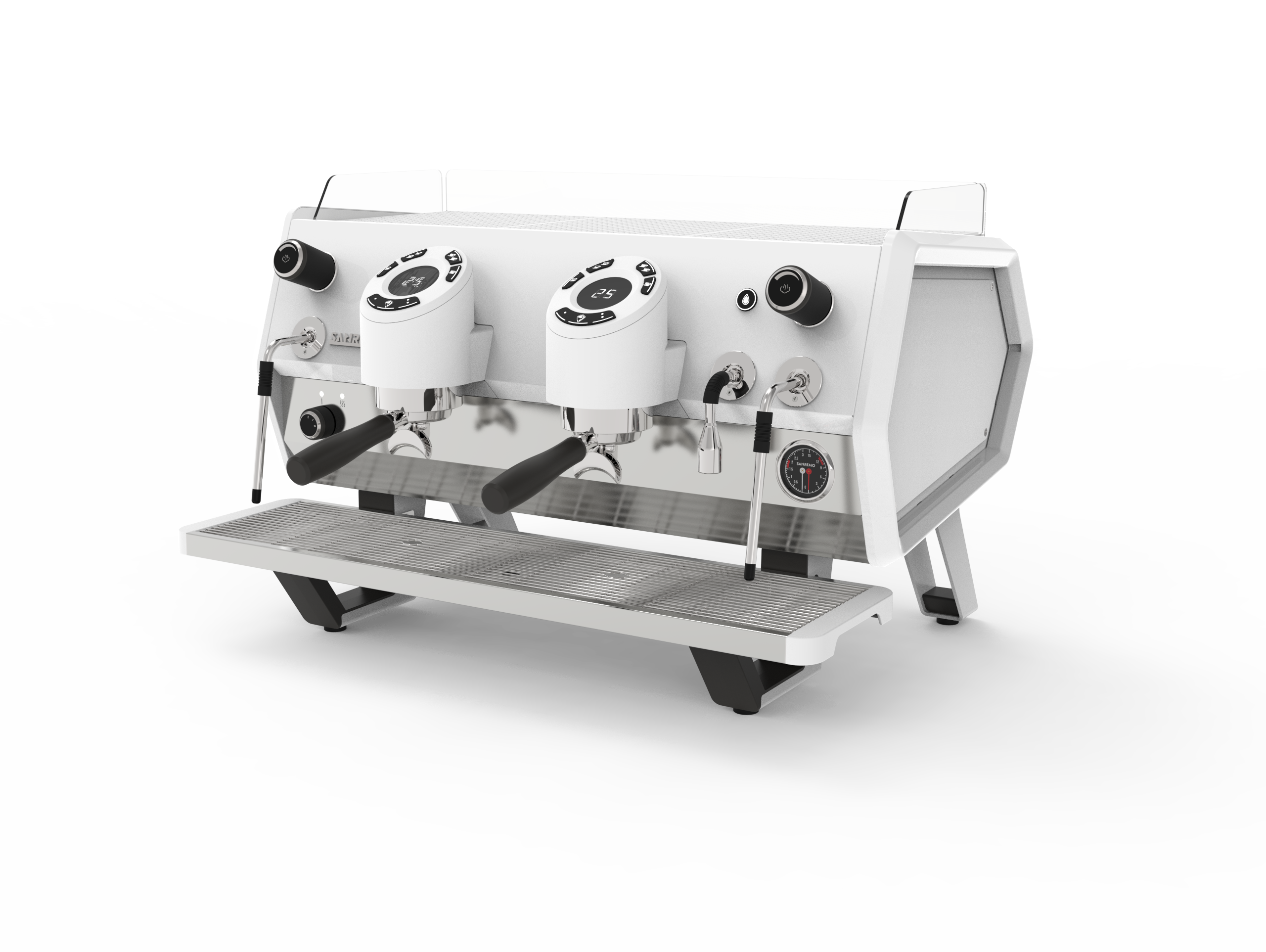 Sanremo D8 2 Group Commercial Espresso Machine - Total White