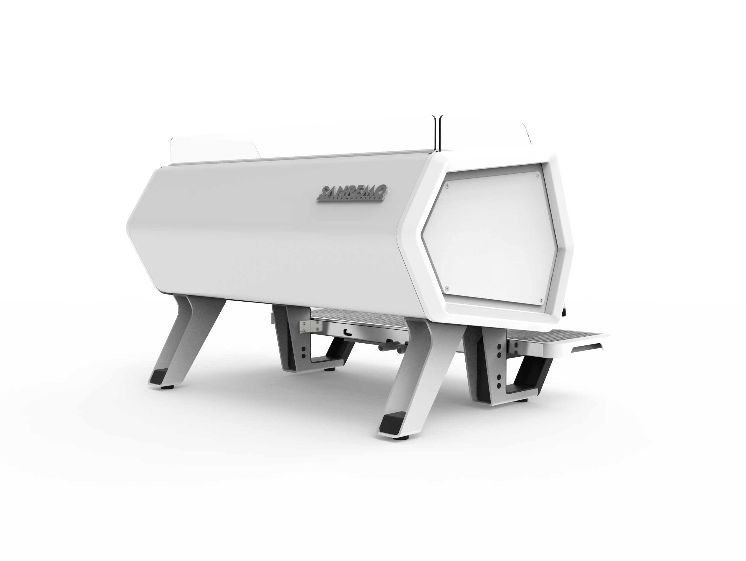 Sanremo D8 2 Group Commercial Espresso Machine - Total White