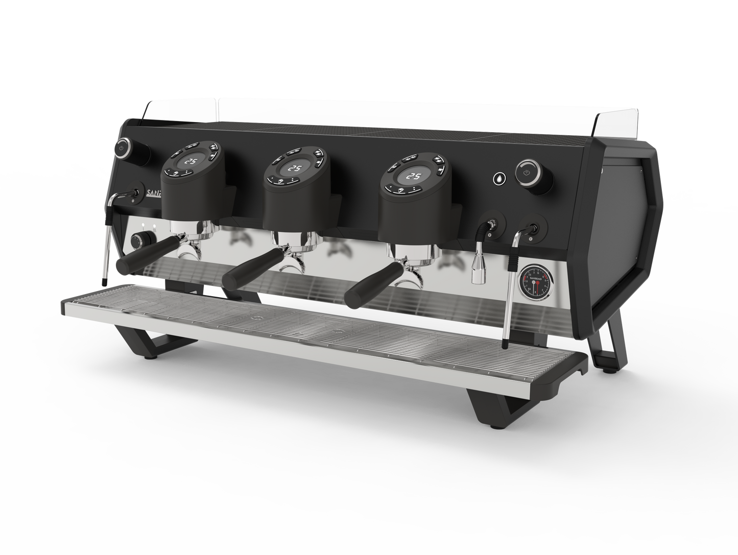 Sanremo D8 3 Group Commercial Espresso Machine - Total Black