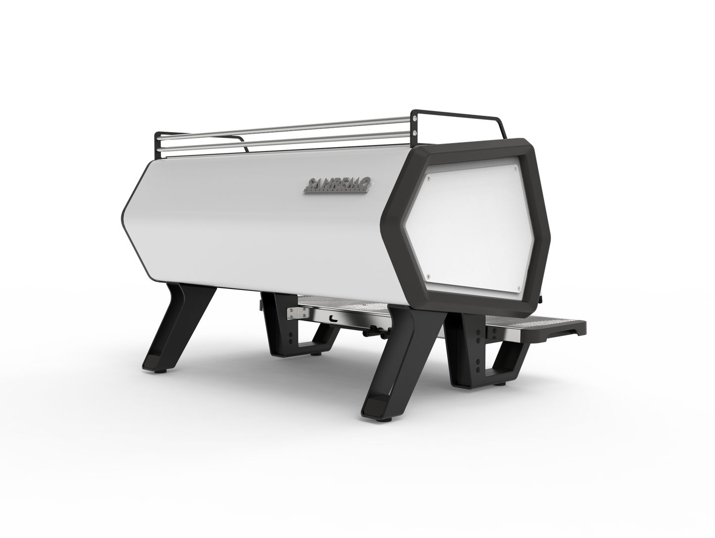 Sanremo D8 Pro 2 Group Commercial Espresso Machine - Black & White