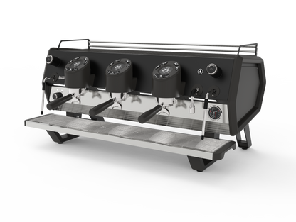 Sanremo D8 Pro 3 Group Commercial Espresso Machine - Total Black