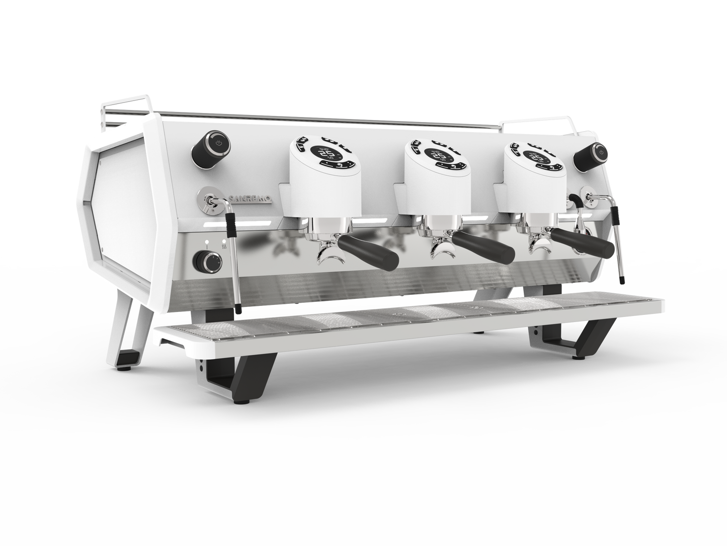 Sanremo D8 Pro 3 Group Commercial Espresso Machine - Total White