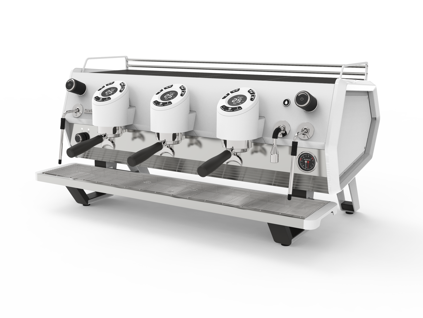 Sanremo D8 Pro 3 Group Commercial Espresso Machine - Total White