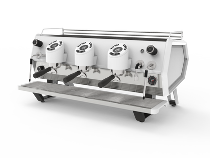 Sanremo D8 Pro 3 Group Commercial Espresso Machine - Total White
