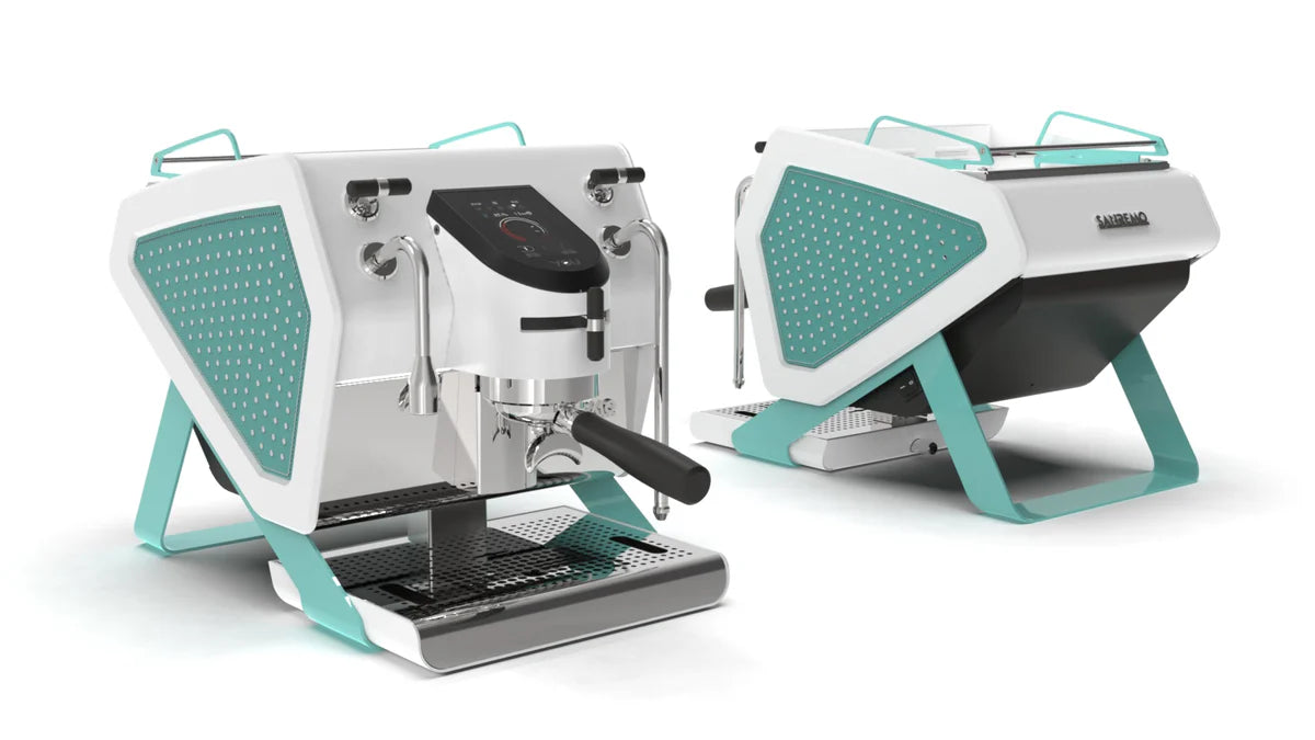 Sanremo YOU Special Edition Espresso Machine - Acquamarine Finish
