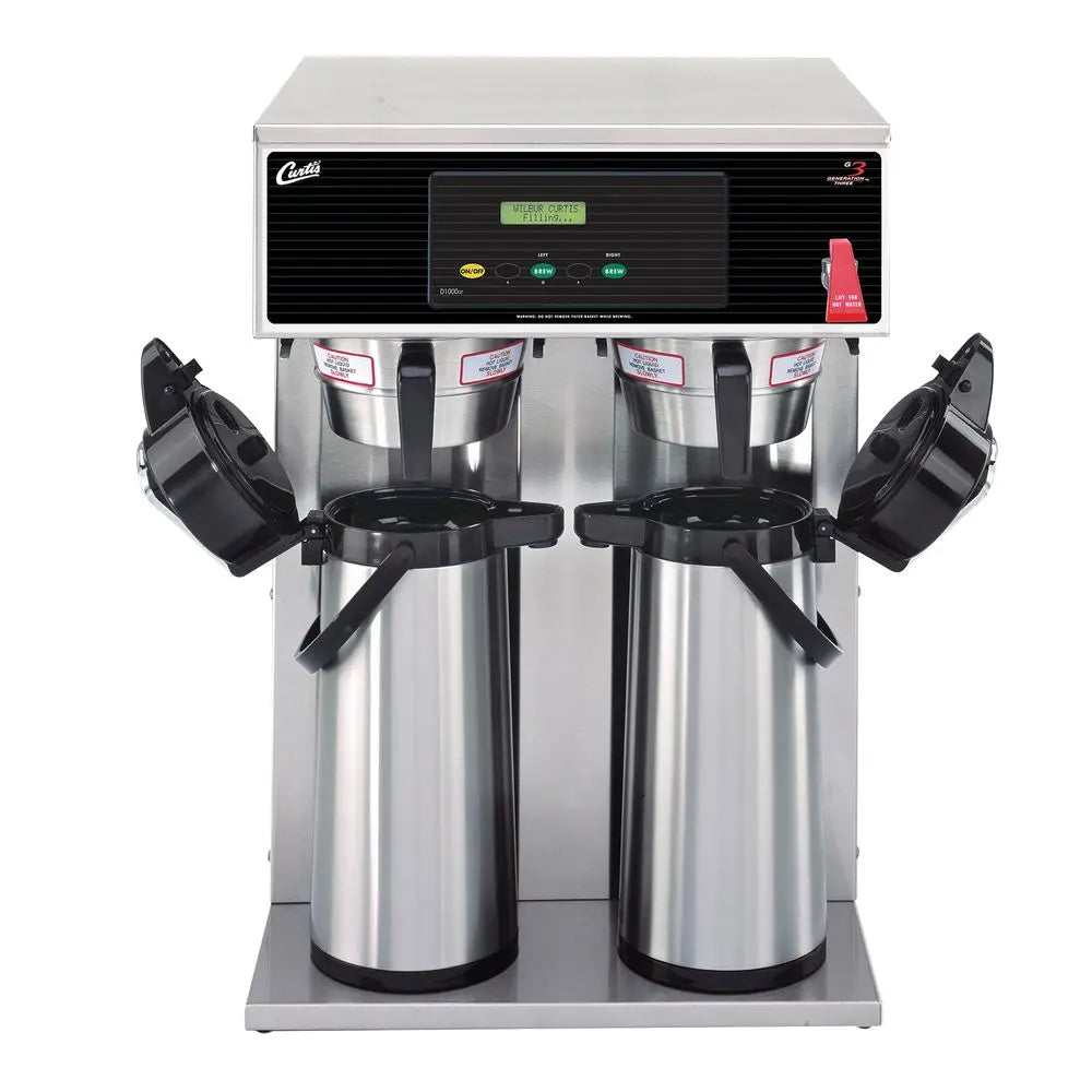 Wilbur Curtis G3 Twin 2.2L - 2.5L Airpot Coffee Brewer Dual Voltage